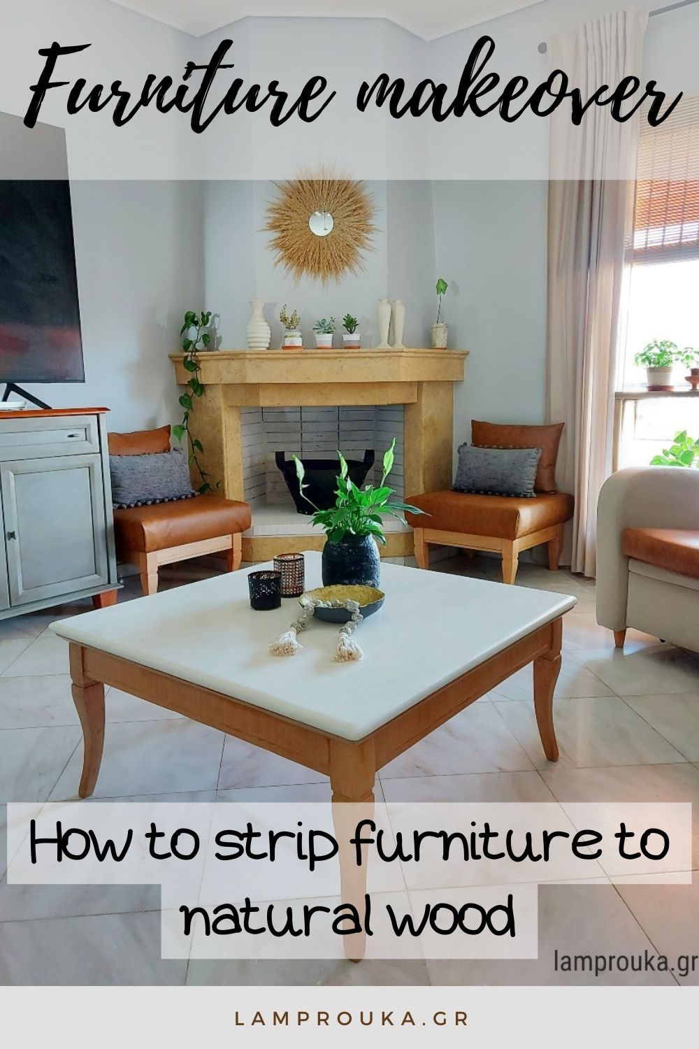 Furniture makeover how to strip furniture to natural wood